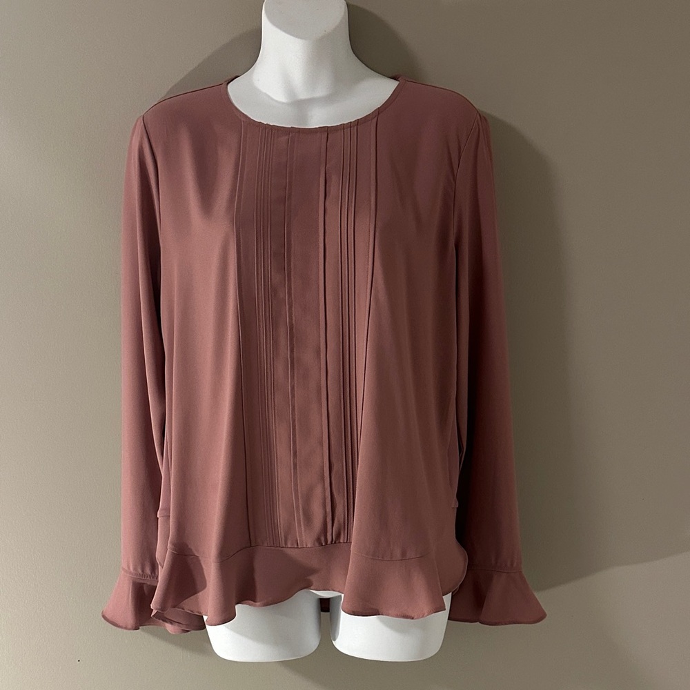 Ann Taylor Mauve Blouse